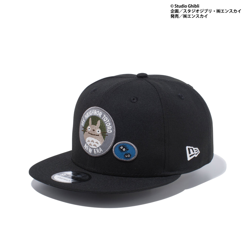 9FIFTY スタジオジブリ作品 となりのトトロ エンブレム ブラック