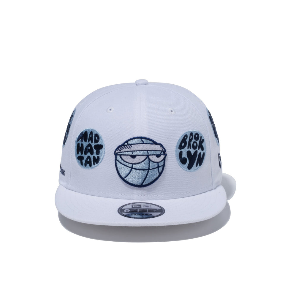 9FIFTY Kevin Lyons ケヴィン・ライオンズ オリジナルロゴ ホワイト