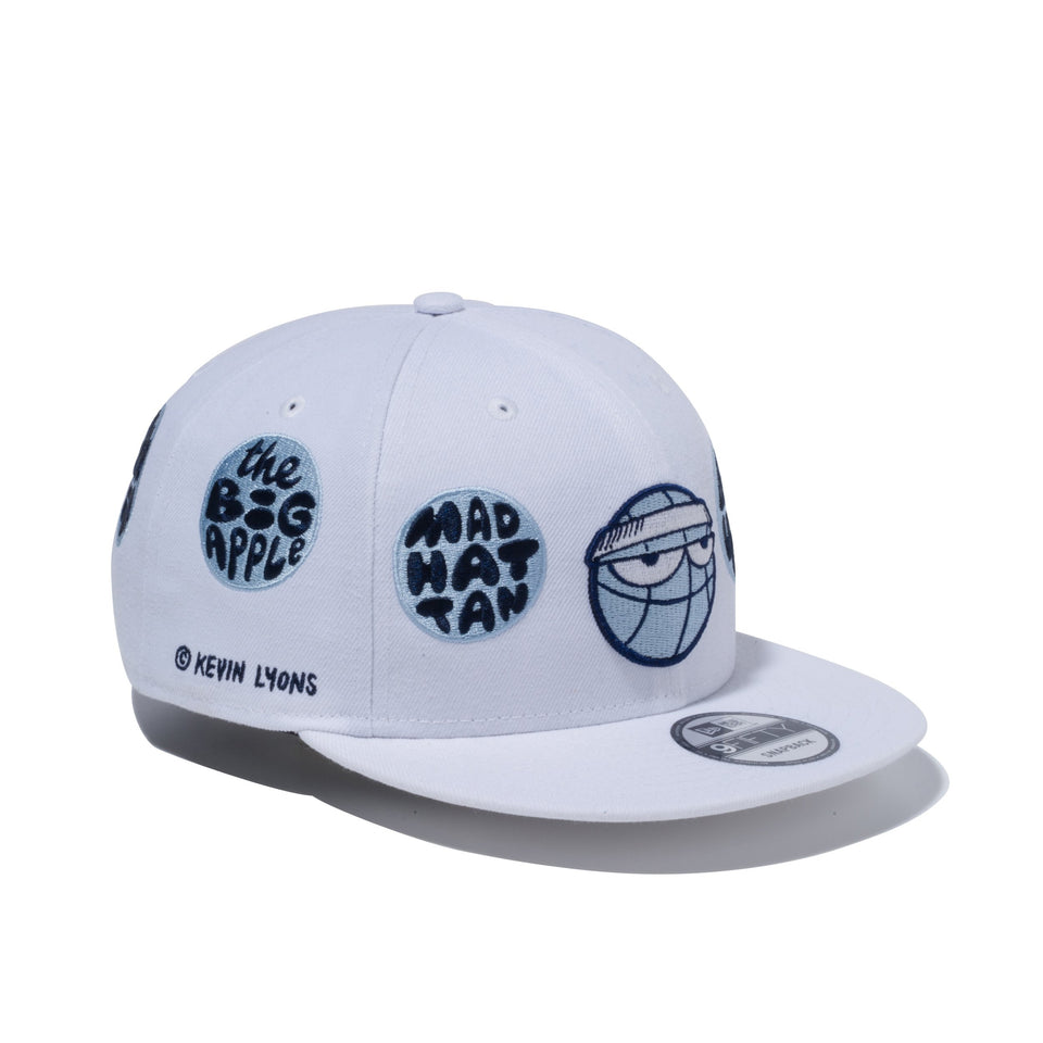 9FIFTY Kevin Lyons ケヴィン・ライオンズ オリジナルロゴ ホワイト