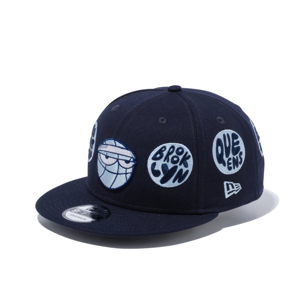 9FIFTY Kevin Lyons ケヴィン・ライオンズ オリジナルロゴ ネイビー