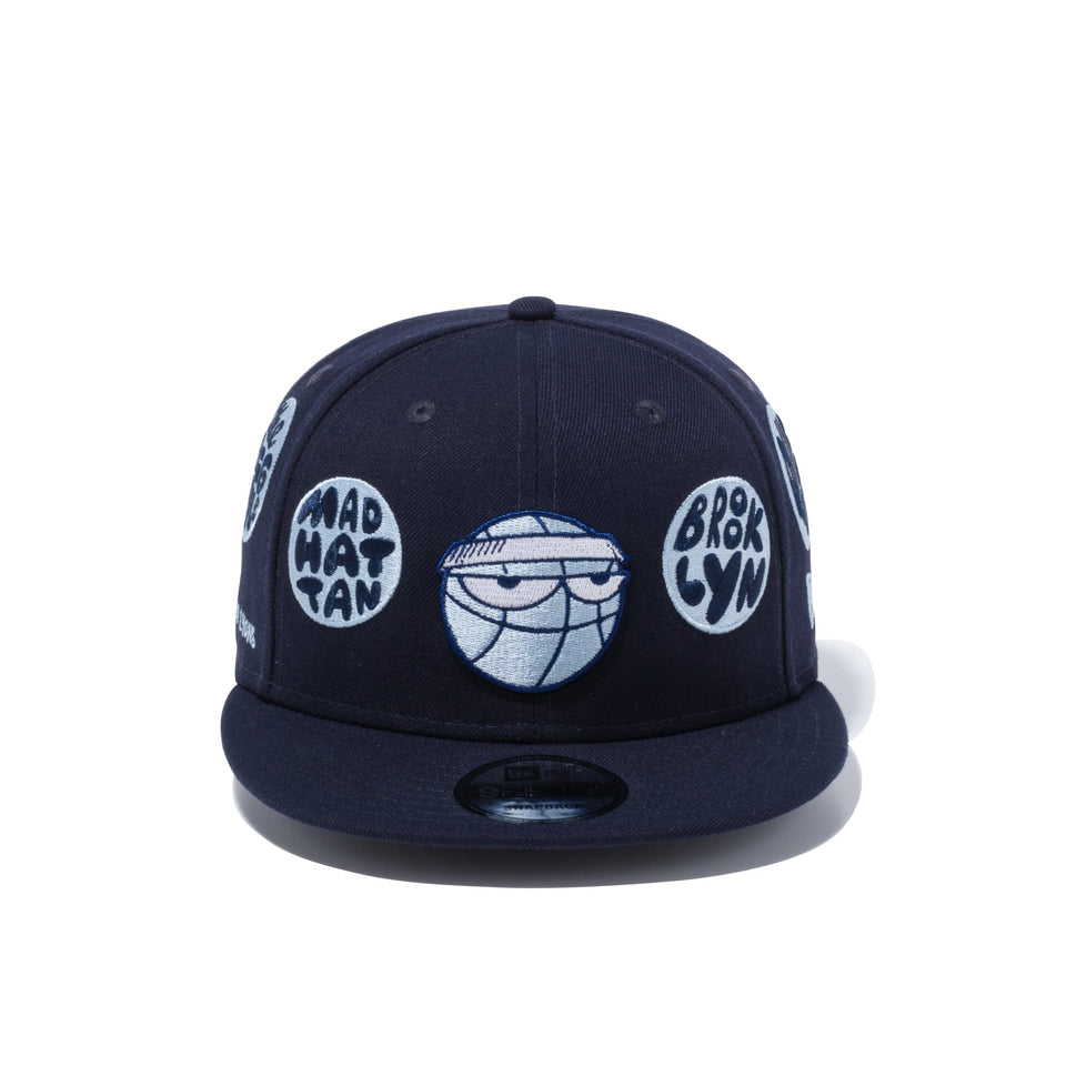 9FIFTY Kevin Lyons ケヴィン・ライオンズ オリジナルロゴ ネイビー