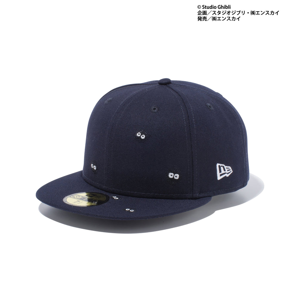 59FIFTY スタジオジブリ作品 となりのトトロ マックロクロスケ オールオーバー ネイビー