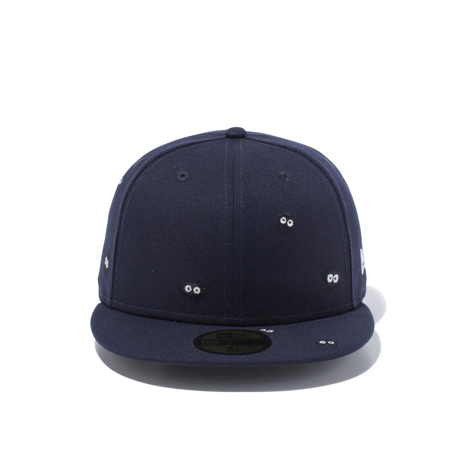 59FIFTY スタジオジブリ作品 となりのトトロ マックロクロスケ オールオーバー ネイビー
