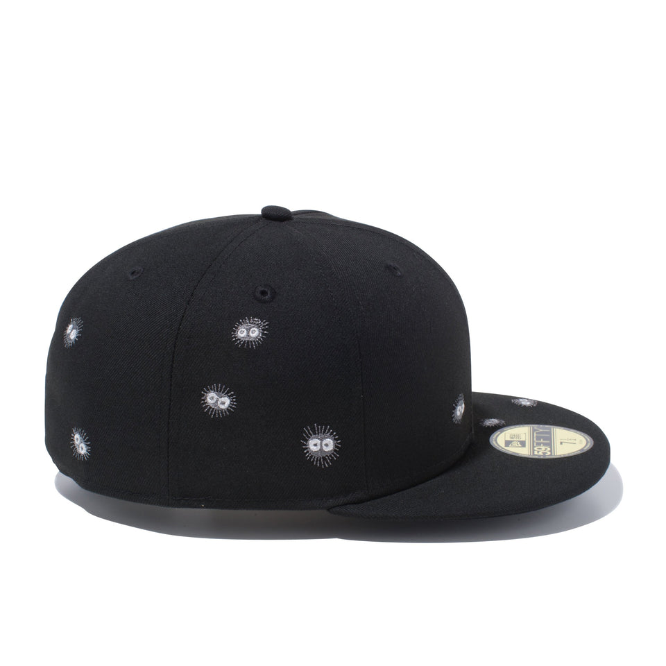 59FIFTY スタジオジブリ作品 となりのトトロ マックロクロスケ オールオーバー ブラック