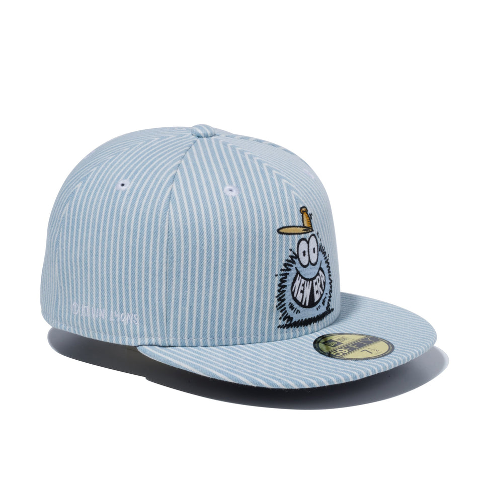 59FIFTY Kevin Lyons ケヴィン・ライオンズ NEW ERA オリジナルロゴ ウォッシュドヒッコリー