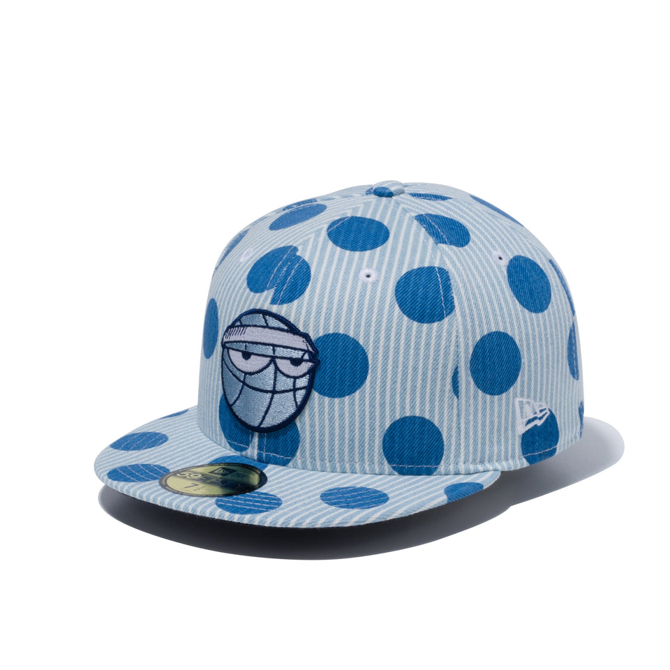 59FIFTY Kevin Lyons ケヴィン・ライオンズ オリジナルロゴ ウォッシュド ヒッコリー オールオーバープリント