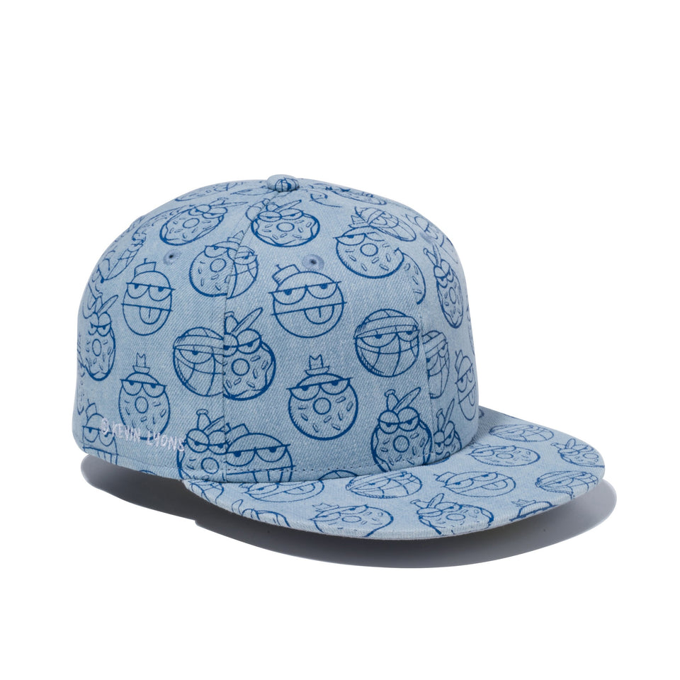 59FIFTY Kevin Lyons ケヴィン・ライオンズ オリジナルロゴ オールオーバープリント