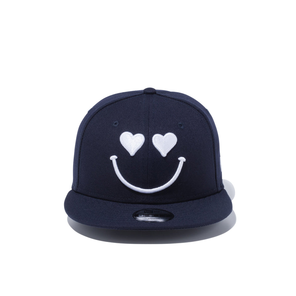 Youth 9FIFTY スマイル ネイビー × スノーホワイト