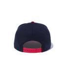 9FIFTY スマイル ネイビー × ストロベリー/スノーホワイト スカーレットバイザー