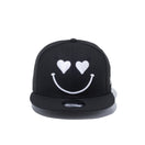 9FIFTY スマイル ブラック × スノーホワイト