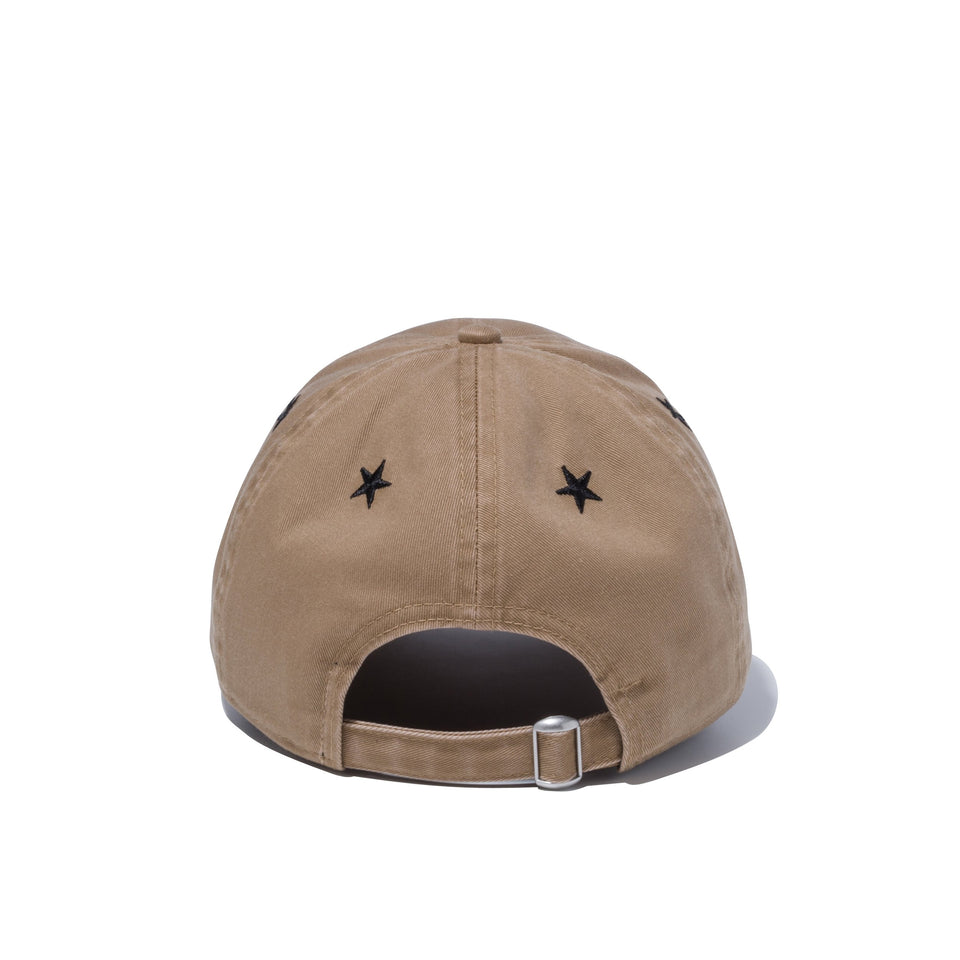 9THIRTY クロスストラップ Star Eyelets カーキ