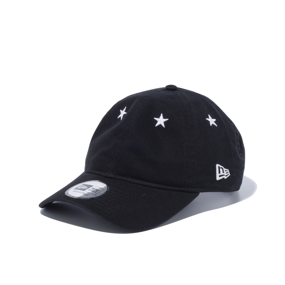 9THIRTY クロスストラップ Star Eyelets ブラック