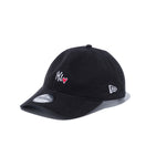 9TWENTY クロスストラップ With Heart ニューヨーク・ヤンキース ミニロゴ ブラック