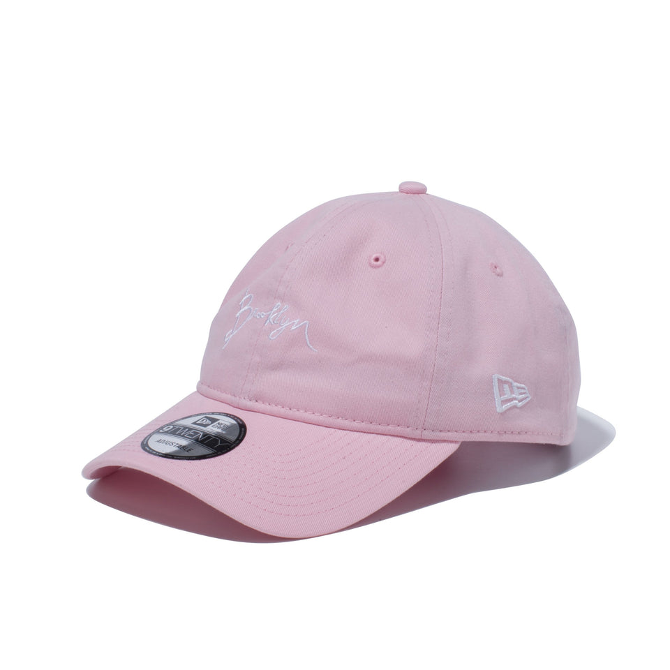 9TWENTY クロスストラップ ブルックリン ピンク × ホワイト