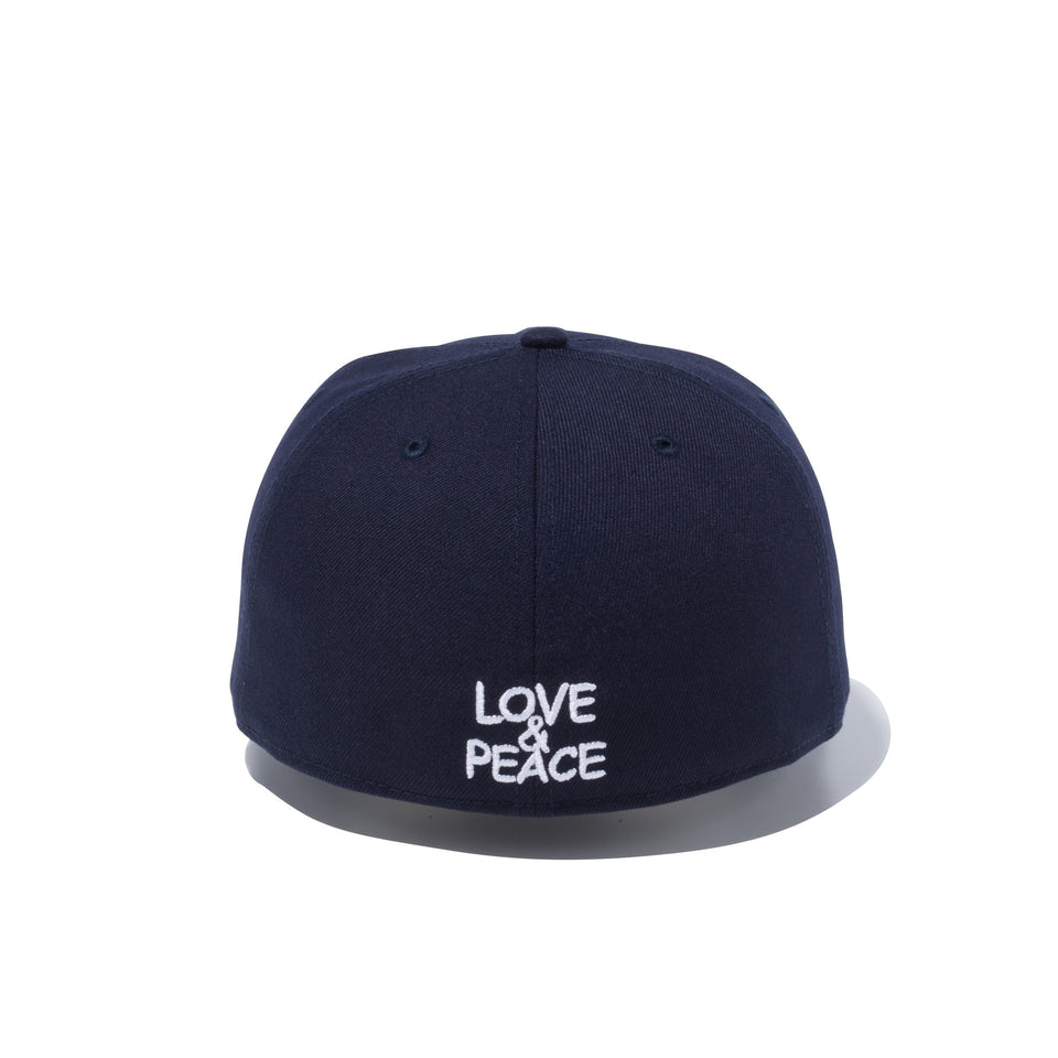 59FIFTY スマイル ネイビー × スノーホワイト