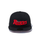 59FIFTY ROOKIES ルーキーズ タイトルロゴ ブラック プリントアンダーバイザー