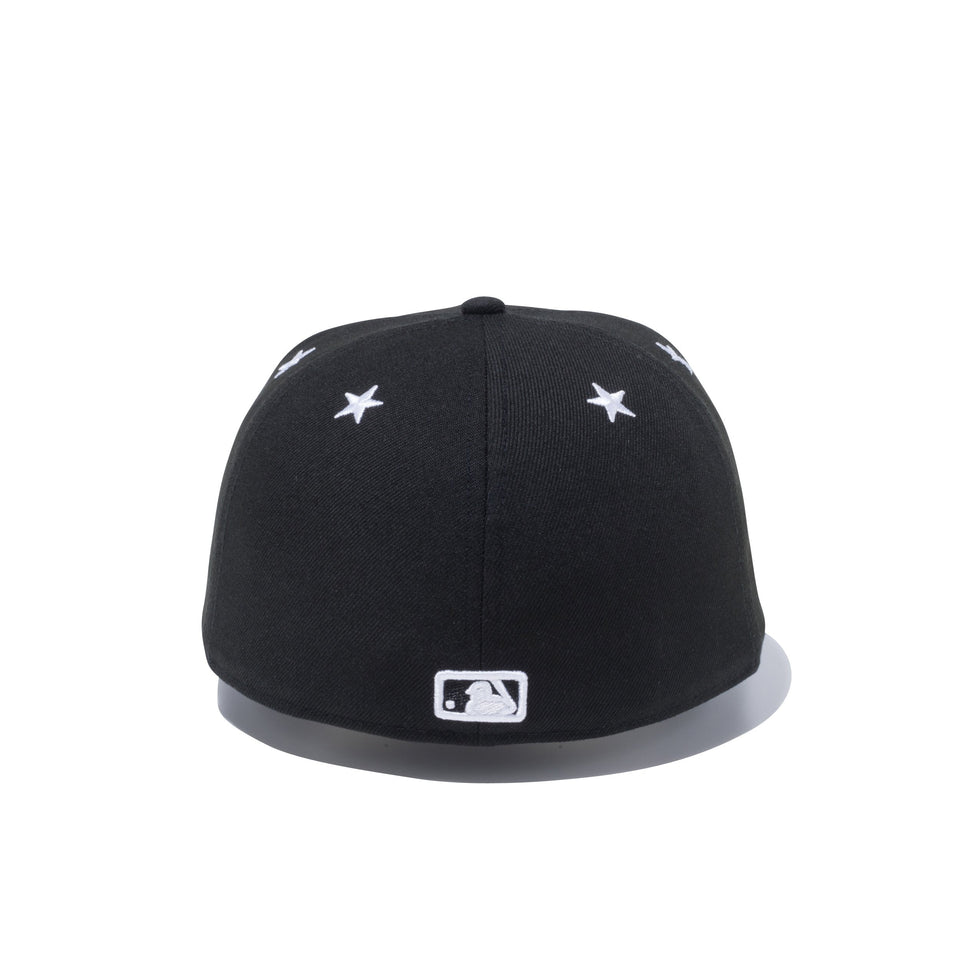 59FIFTY Star Eyelets ニューヨーク・ヤンキース ブラック × スノーホワイト