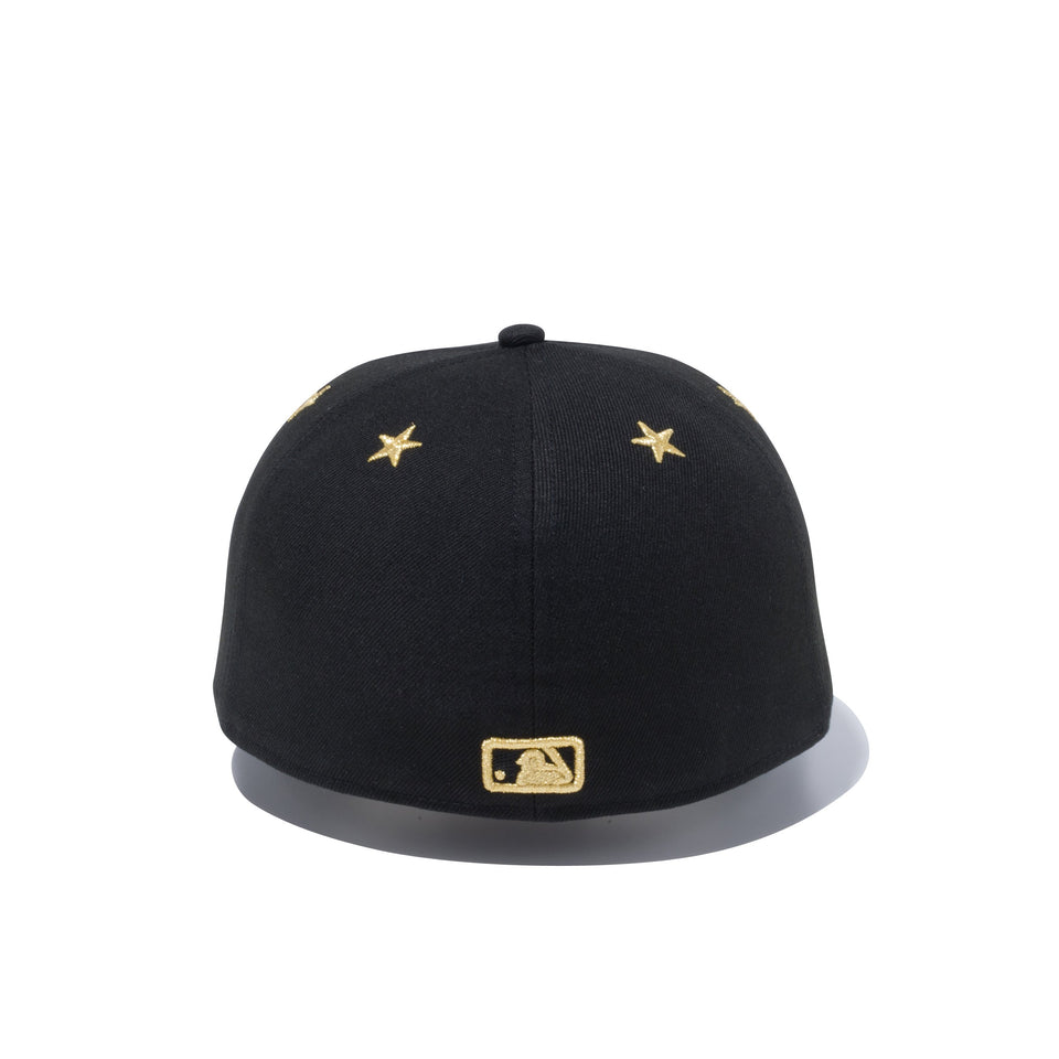 59FIFTY Star Eyelets ニューヨーク・ヤンキース ブラック × メタリックゴールド