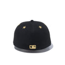 59FIFTY Star Eyelets ニューヨーク・ヤンキース ブラック × メタリックゴールド