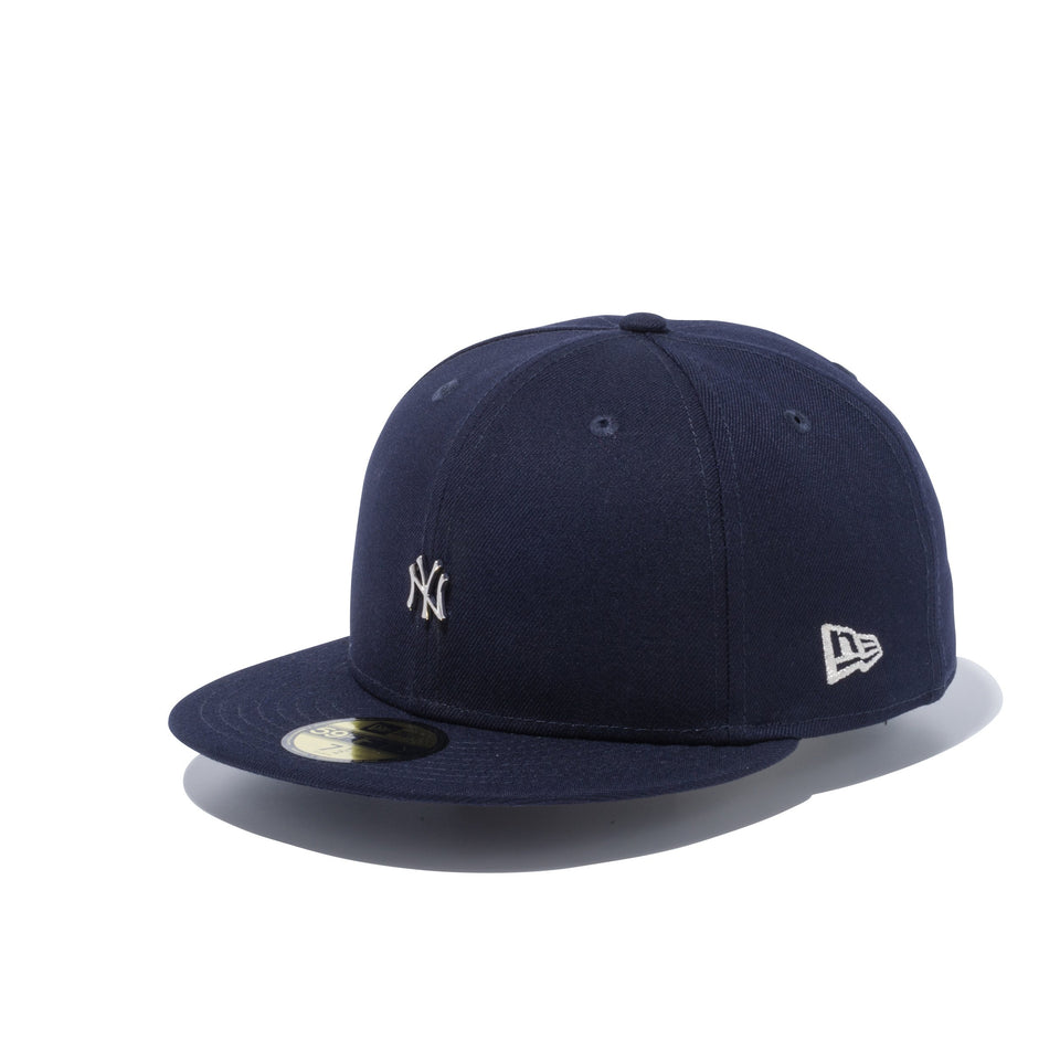 59FIFTY ニューヨーク・ヤンキース メタルミニロゴ ネイビー × シルバー