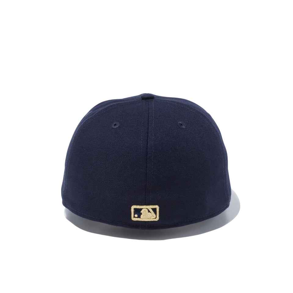 59FIFTY ニューヨーク・ヤンキース メタルミニロゴ ネイビー × ゴールド