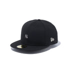 59FIFTY ニューヨーク・ヤンキース メタルミニロゴ ブラック × シルバー