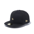 59FIFTY ニューヨーク・ヤンキース メタルミニロゴ ブラック × ゴールド