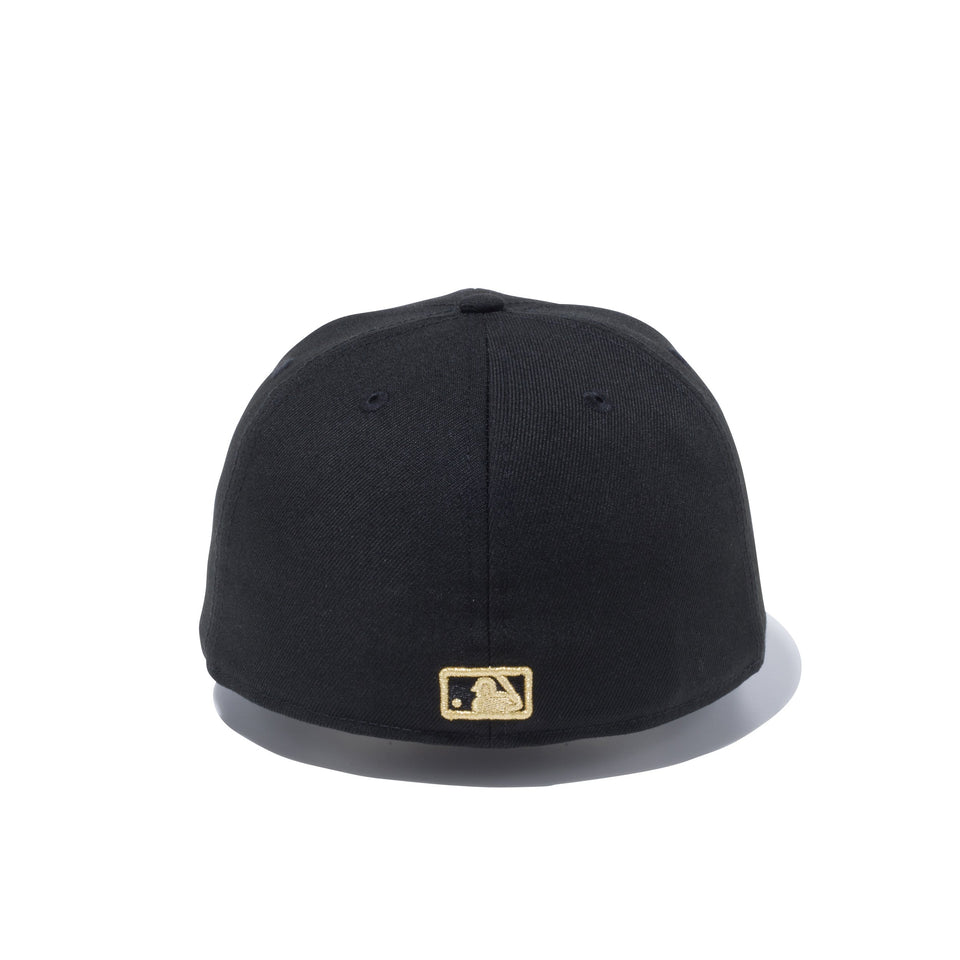 59FIFTY ニューヨーク・ヤンキース メタルミニロゴ ブラック × ゴールド