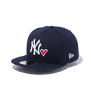 59FIFTY With Heart ニューヨーク・ヤンキース ネイビー × スノーホワイト / ストロベリー