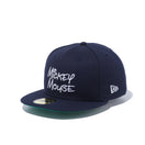 59FIFTY ディズニーミッキーマウス サイン ネイビー × スノーホワイト