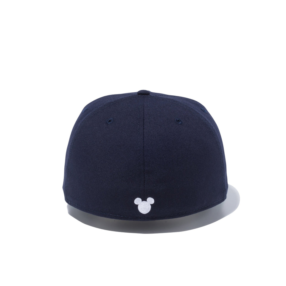 59FIFTY ディズニーミッキーマウス サイン ネイビー × スノーホワイト