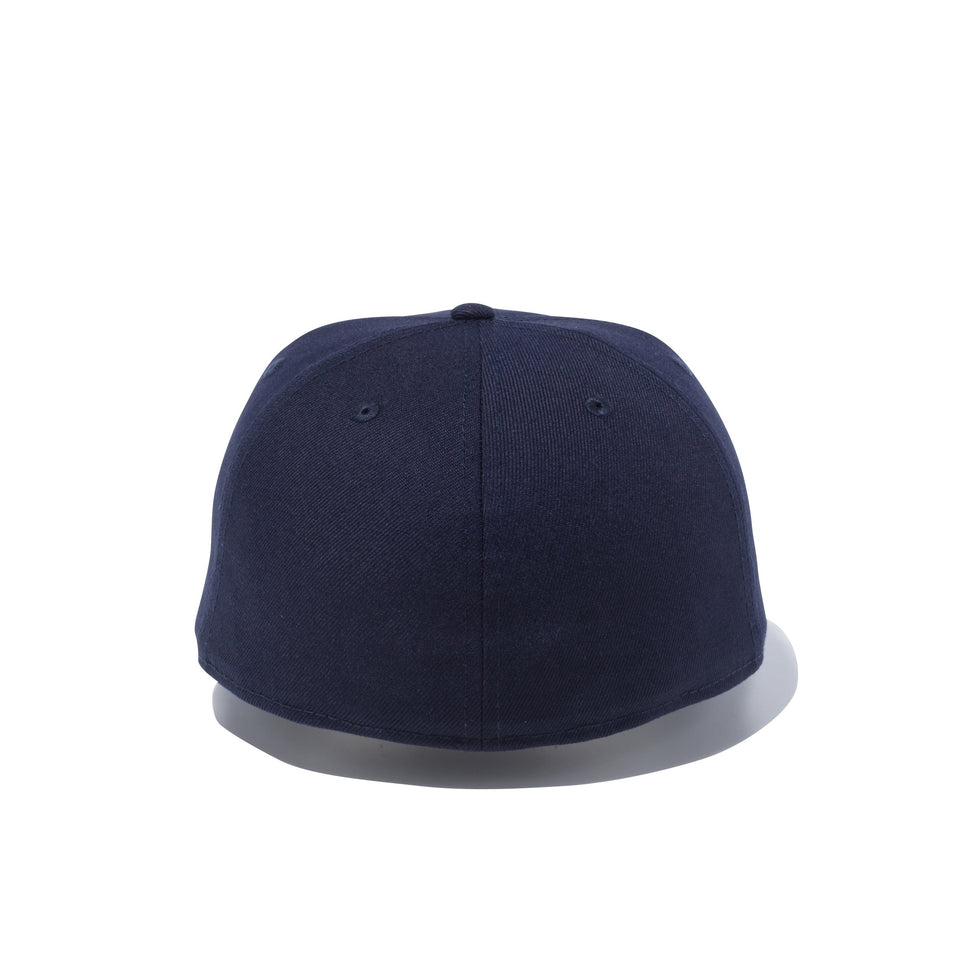 59FIFTY ビッグフラッグ ネイビー × メタリックシルバー