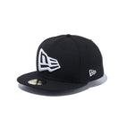 59FIFTY ビッグフラッグ ブラック × スノーホワイト
