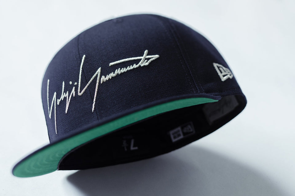 59FIFTY Yohji Yamamoto SS20 シグネチャーロゴ ネイビー