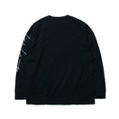 長袖 コットン Tシャツ Yohji Yamamoto SS20 シグネチャーロゴ ブラック レギュラーフィット