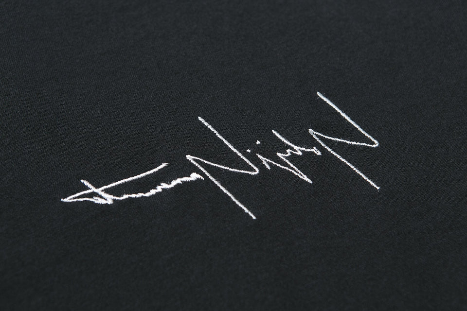 コットン Tシャツ Yohji Yamamoto SS20 ウォークドッグ ブラック レギュラーフィット