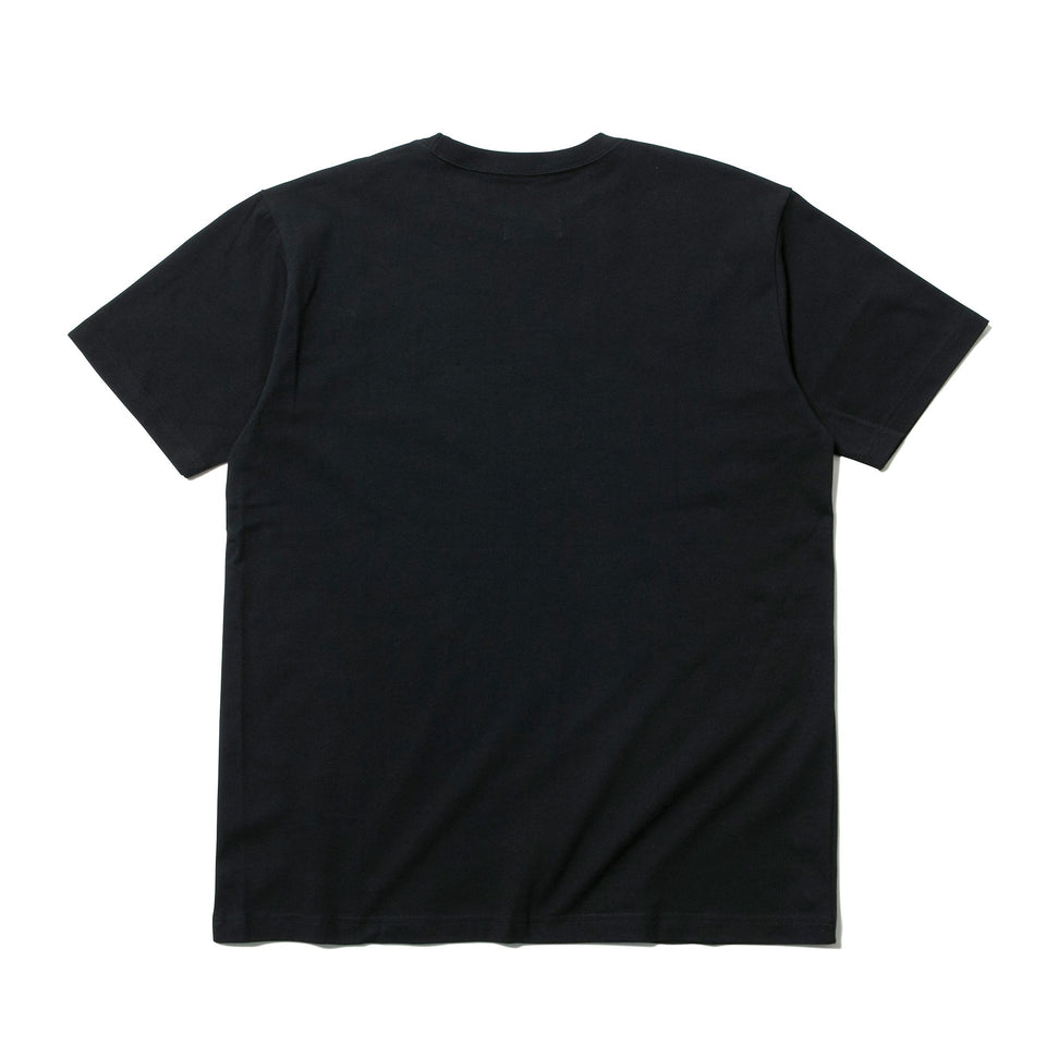 コットン Tシャツ Yohji Yamamoto SS20 スクエア シグネチャーロゴ ブラック レギュラーフィット