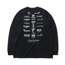長袖 コットン Tシャツ SS20 Yohji Yamamoto Inc. ブラック