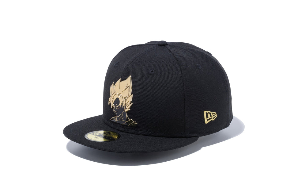 【ストア限定】 59FIFTY ドラゴンボールZ スーパーサイヤ人 孫悟空 ブラック × ゴールド