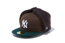 【ストア限定】 59FIFTY ドッグイヤー ビーフ＆ブロッコリー ウォルナット ダークグリーンバイザー