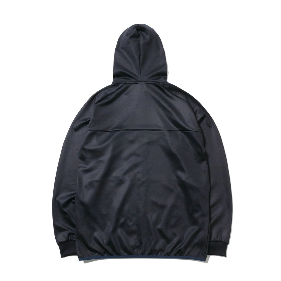 ウォームアップジャケット フードロゴ タイガーストライプラインカモネイビー × ホワイト 【 Performance Apparel 】