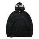 ウォームアップジャケット フードロゴ ブラック × ホワイト 【 Performance Apparel 】