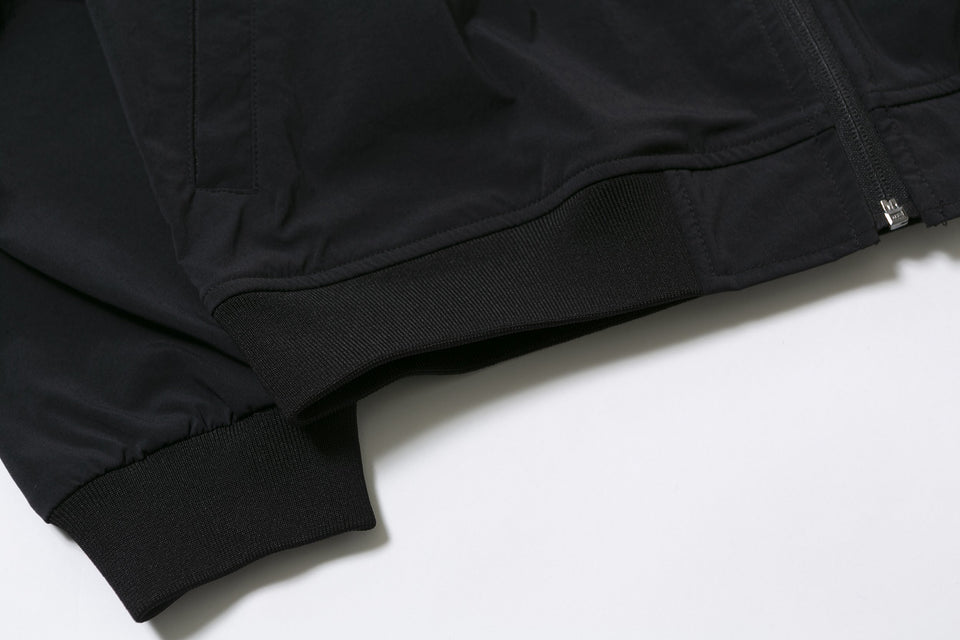 トラックボンバージャケット ブラック【Performance Apparel】