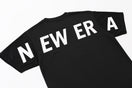テック Tシャツ リアロゴ ニューエラ ブラック × ホワイト 【 Performance Apparel 】