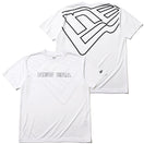 ラッシュ Tシャツ ニューエラ ワードマーク & リア ビッグフラッグ ホワイト 【NEW ERA WORKOUT】