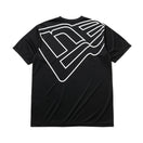 ラッシュ Tシャツ ニューエラ ワードマーク & リア ビッグフラッグ ブラック 【NEW ERA WORKOUT】