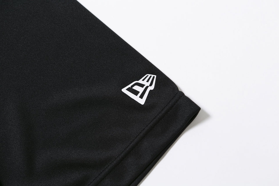 ラッシュ Tシャツ ボックス フラッグロゴ ニューエラ ワードマーク ブラック 【NEW ERA WORKOUT】