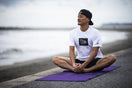 ラッシュ Tシャツ ボックス フラッグロゴ ニューエラ ワードマーク ブラック 【NEW ERA WORKOUT】