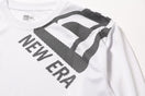 長袖 テックTシャツ ドットフラッグ ショルダー ホワイト × ブラック 【 Performance Apparel 】