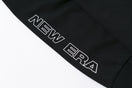 長袖 パフォーマンス Tシャツ アウトラインフラッグ & ワードマークスリーブ ブラック 【NEW ERA WORKOUT】